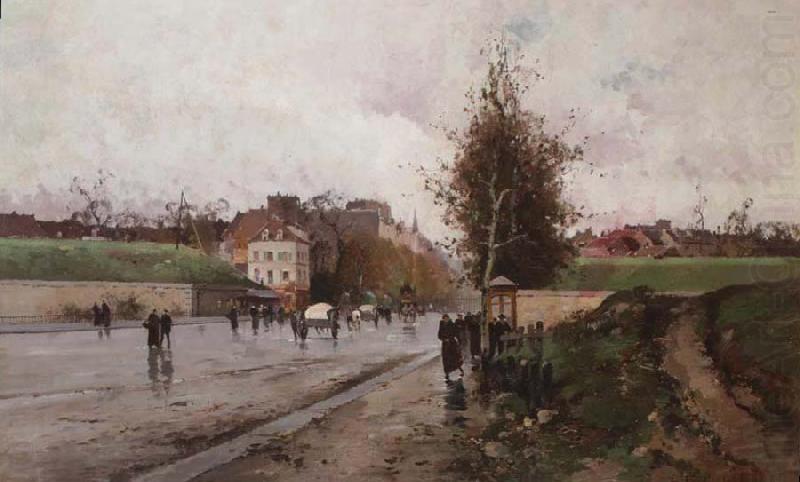 Eugene Galien-Laloue La Porte de Chatillon china oil painting image